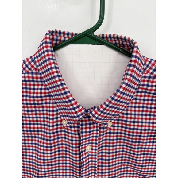 Ralph Lauren Men's Classic Fit Performance Checked Button Down Shirt, XXL - Picture 6 of 8